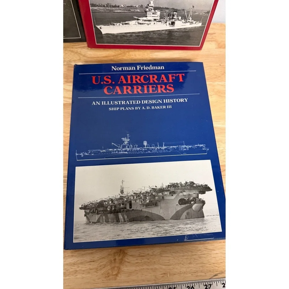 Norman‎ Friedman US Navy Illustrated Design History 4 Book Set WW2
